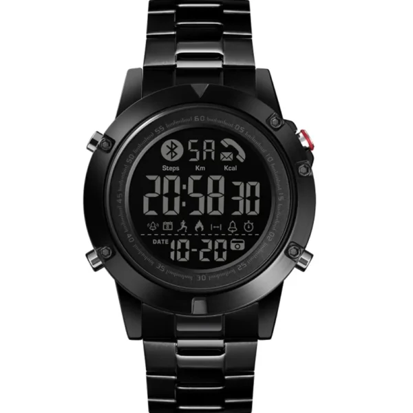 Skmei 1500-BLK-DIGI Metal Band Men Watch