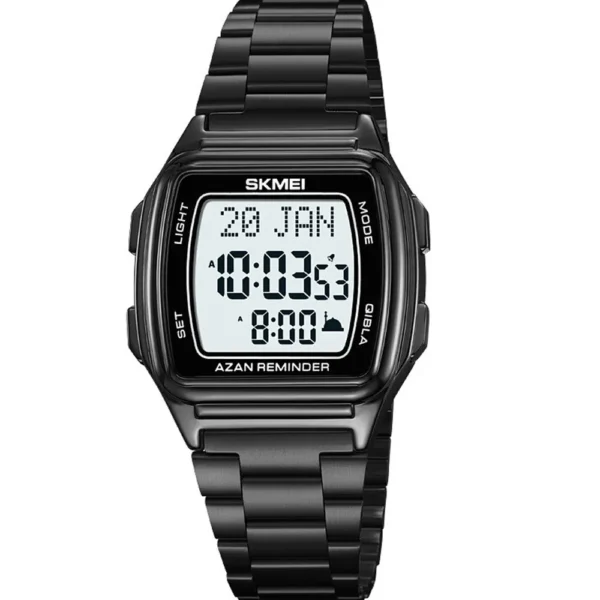 Skmei 2240-BLK-DIGI Metal Band Men Watch