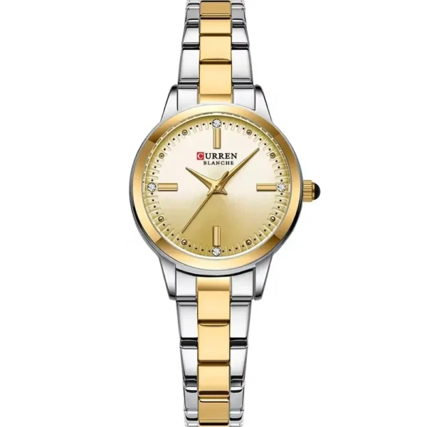 Curren 9094L-TTGLD-GLD Metal Band Women Watch