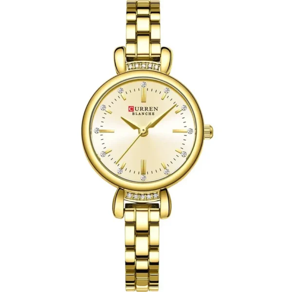 Curren 9098L-GLD Metal Band Women Watch