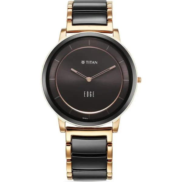 Titan NS1878KD03 Edge Fusion Metal Band Men Watch