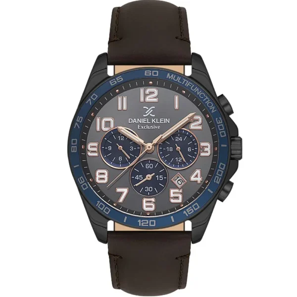 Daniel Klein DK13843-5 Leather Band Men Watch