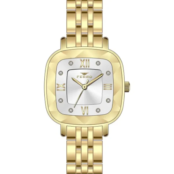 Ferro FL21597A-B Metal Band Women Watch