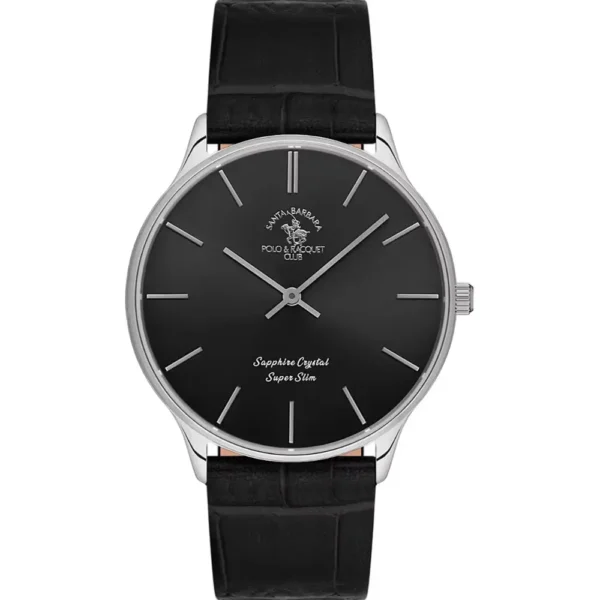 Santa Barbara Polo SB.1.10603-2 Leather Band Men Watch