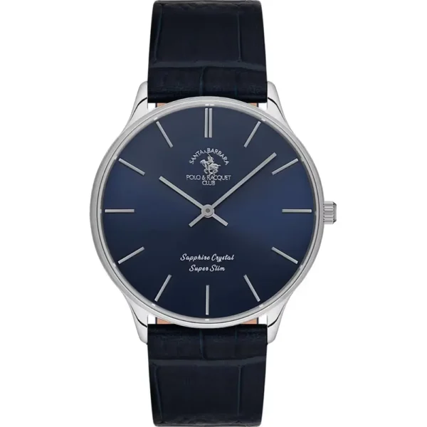 Santa Barbara Polo SB.1.10603-3 Leather Band Men Watch