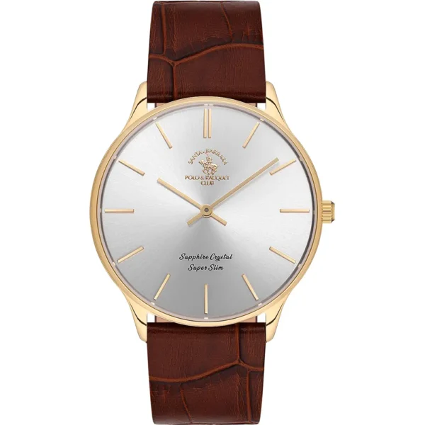 Santa Barbara Polo SB.1.10603-4 Leather Band Men Watch