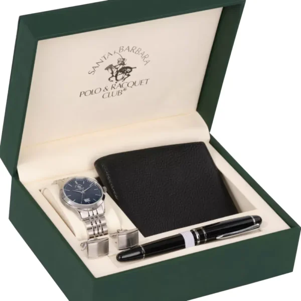 Santa Barbara Polo SB.1.10615-3 Men Watch Gift Set