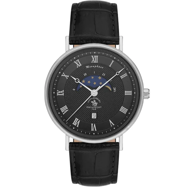 Santa Barbara Polo SB.4.10014-2 Leather Band Men Watch