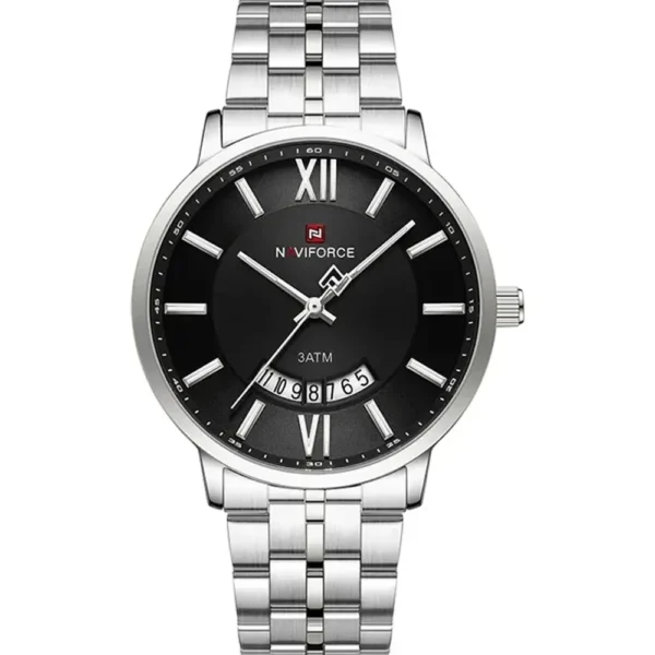 NaviForce NF9238G-CH-BLK Metal Band Men Watch