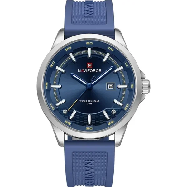 NaviForce NF9248G-CH-BLU Rubber Band Men Watch