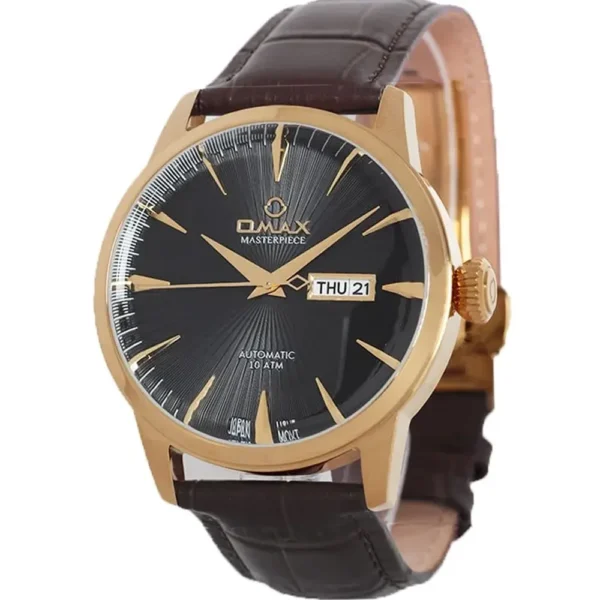 Omax OSA031BG22I MasterPiece Leather Band Men Watch