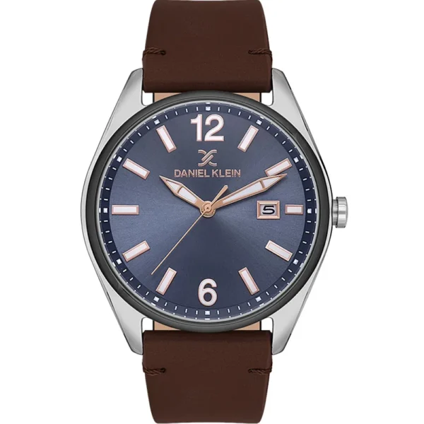 Daniel Klein DK13666-5 Leather Band Men Watch
