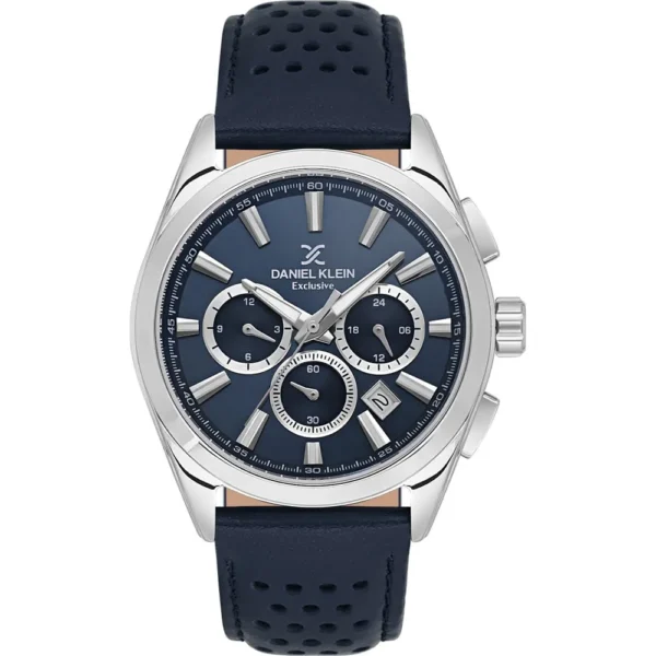 Daniel Klein DK13809-3 Leather Band Men Watch
