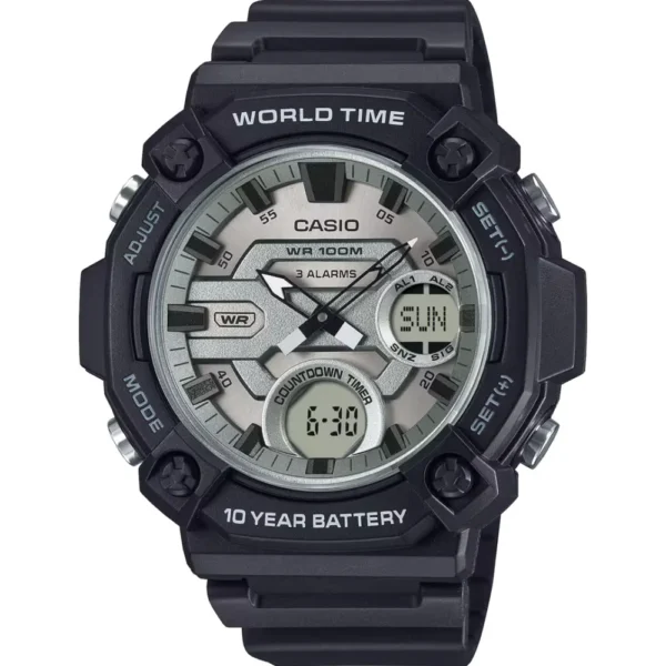 Casio AEQ-120W-7A Rubber Band Men Watch