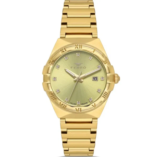 Ferro FL21472A-B4 Metal Band Women Watch