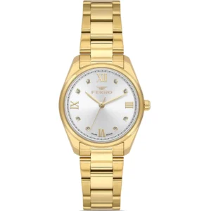 Ferro FL21502A-B Metal Band Women Watch