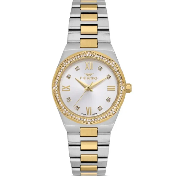 Ferro FL21518A-D Metal Band Women Watch