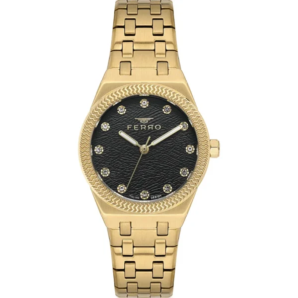 Ferro FL40146A-B2 Metal Band Women Watch