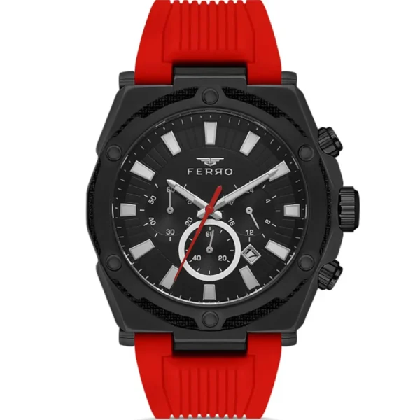 Ferro FM11396D-ZK Rubber Band Men Watch