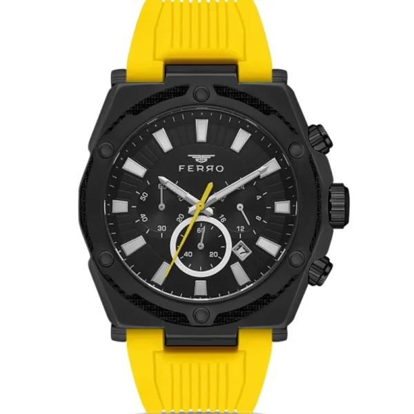 Ferro FM11396D-ZN Rubber Band Men Watch