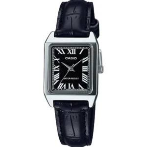 Casio LTP-V007L-1B Leather Band Women Watch