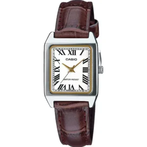 Casio LTP-V007L-7B2 Leather Band Women Watch