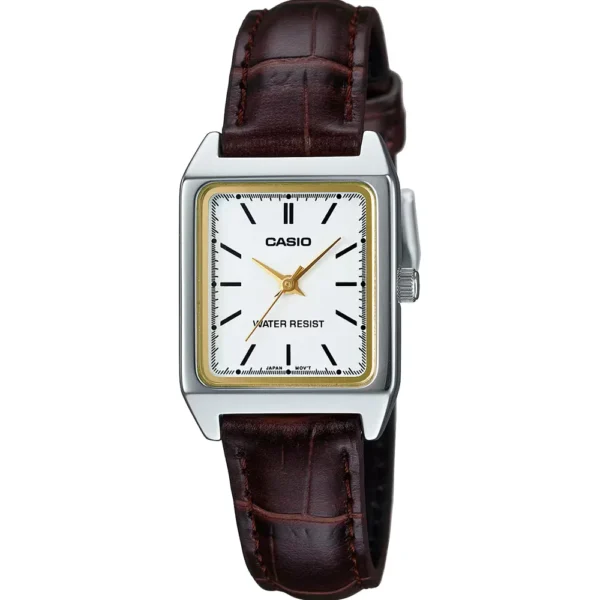 Casio LTP-V007L-7E2 Leather Band Women Watch