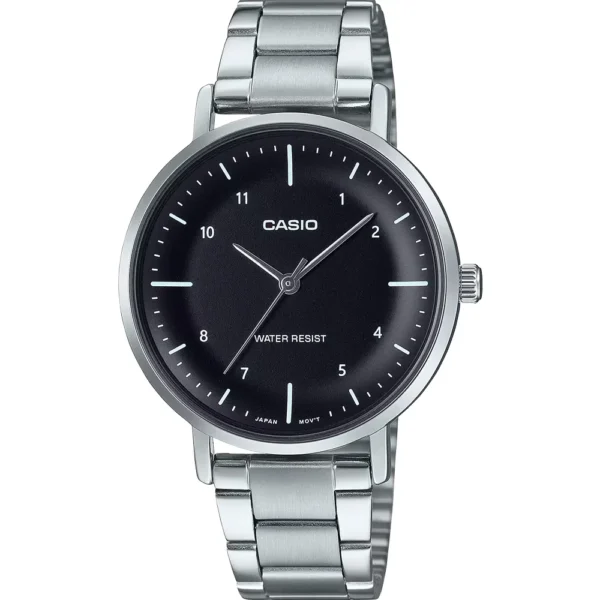 Casio LTP-VT03D-1B Metal Band Women Watch