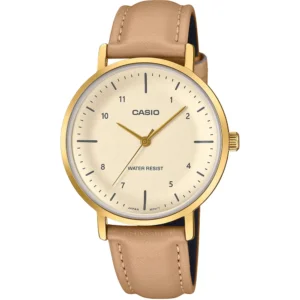 Casio LTP-VT03GL-4B Leather Band Women Watch