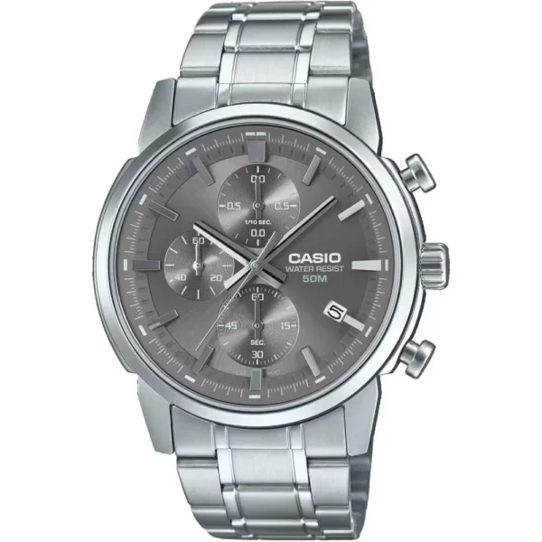 Casio MTP-E510D-8A Metal Band Men Watch