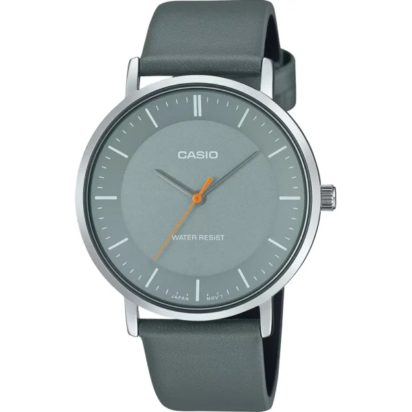 Casio MTP-VT04L-8E Leather Band Men Watch