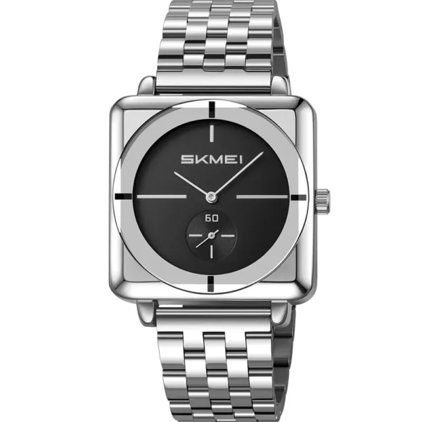 Skmei 2413-G-CH-BLK Metal Band Men Watch