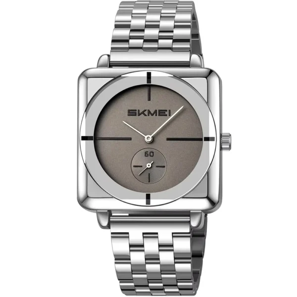 Skmei 2413-G-CH-GRY Metal Band Men Watch