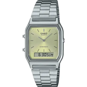 Casio AQ-230A-9A Metal Band Men Watch