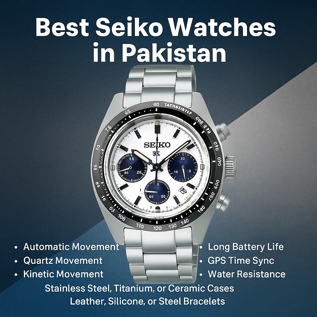 Original Seiko Watches Price in Pakistan