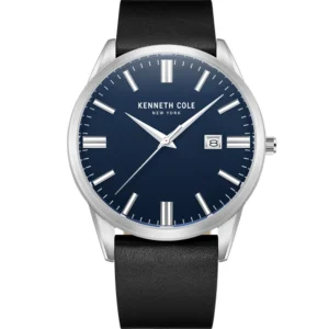 Kenneth Cole KCWGB2233601 Leather Band Men Watch