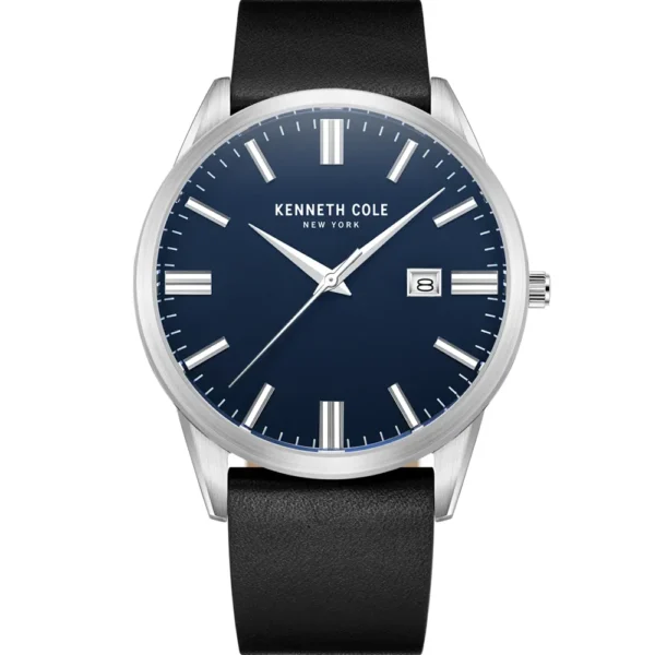 Kenneth Cole KCWGB2233601 Leather Band Men Watch