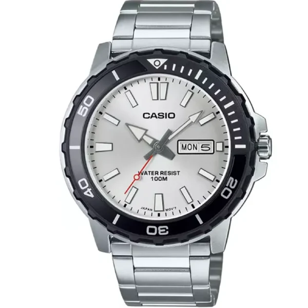 Casio MTD-125D-7A Metal Band Men Watch