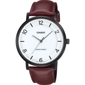 Casio MTP-VT03BL-7B Leather Band Men Watch