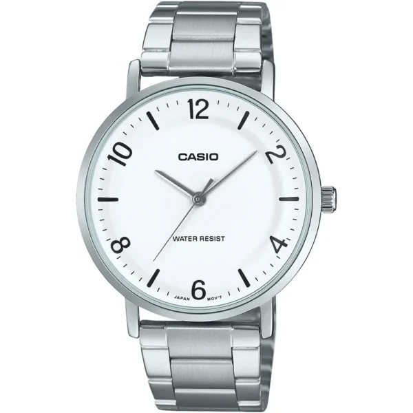 Casio MTP-VT03D-7B Metal Band Men Watch