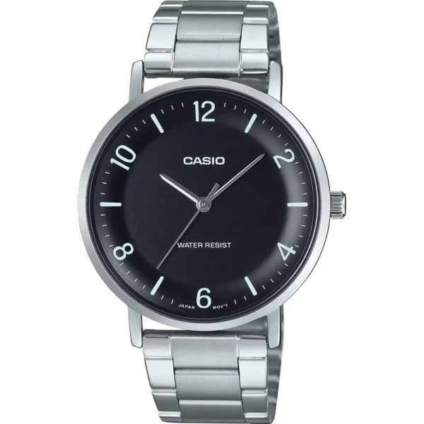 Casio MTP-VT03D-1B Metal Band Men Watch