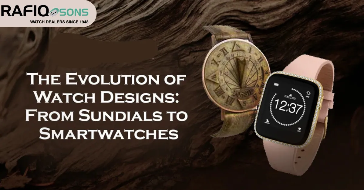 The Evolution of Watches with Technology – From Sundials to Smartwatches