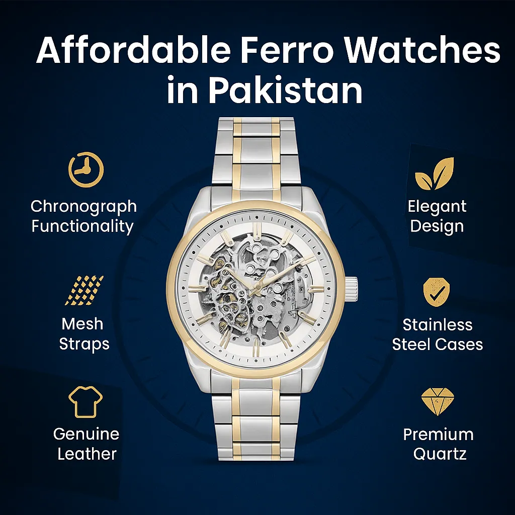 Best Prices for Ferro Watches in Pakistan