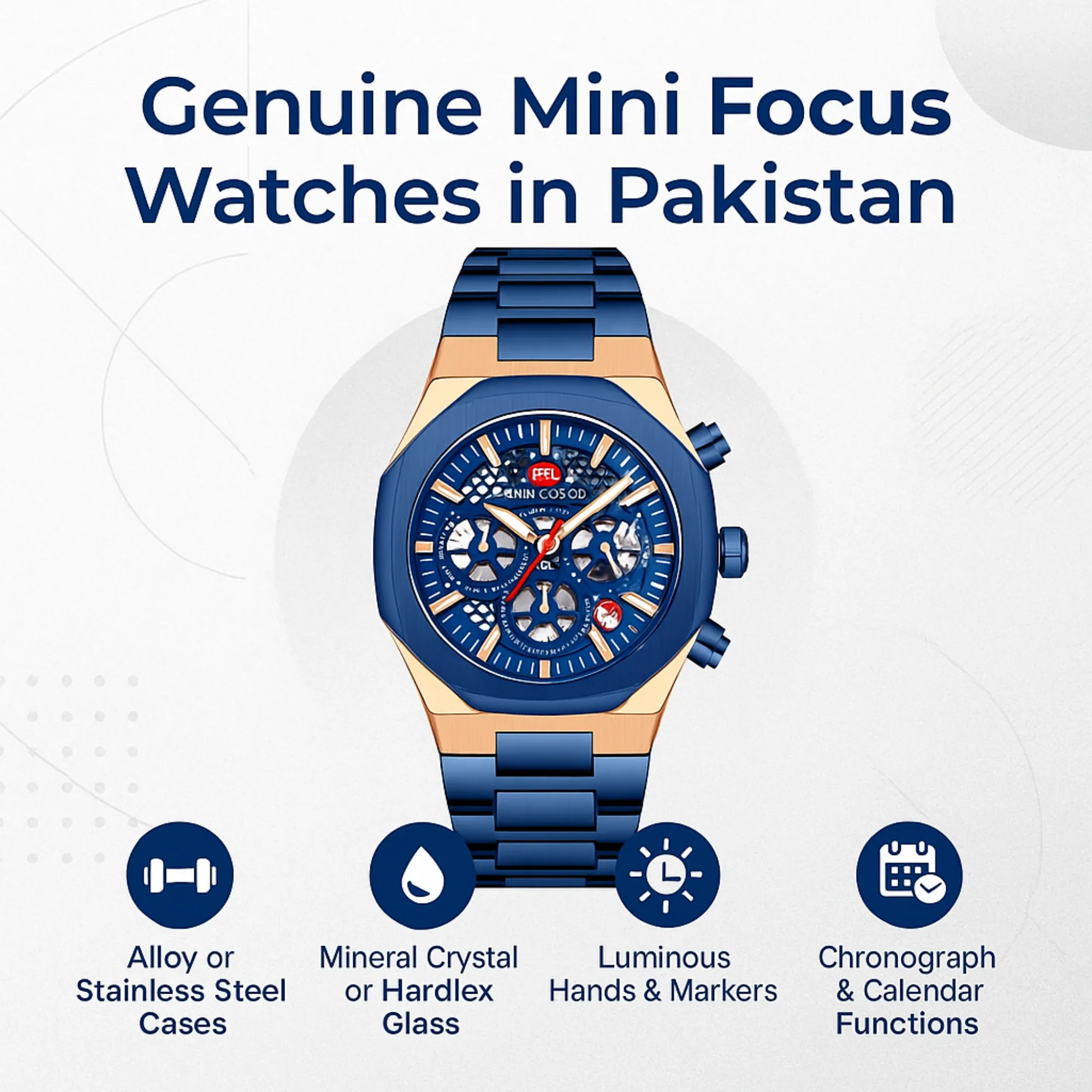Original Mini Focus Watches in Pakistan