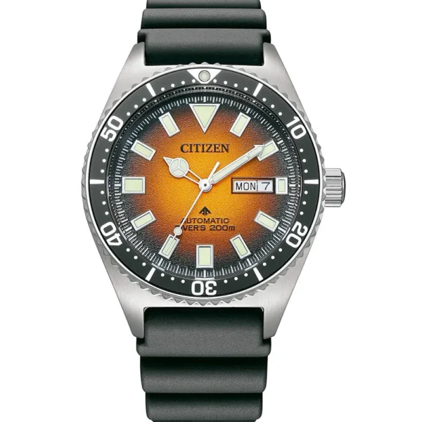 Citizen NY0120-01Z Promaster Rubber Band Men Watch