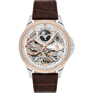 Santa Barbara Polo SB.1.10532-4 Leather Band Men Watch