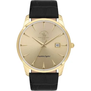 Santa Barbara Polo SB.1.10606-5 Leather Band Men Watch