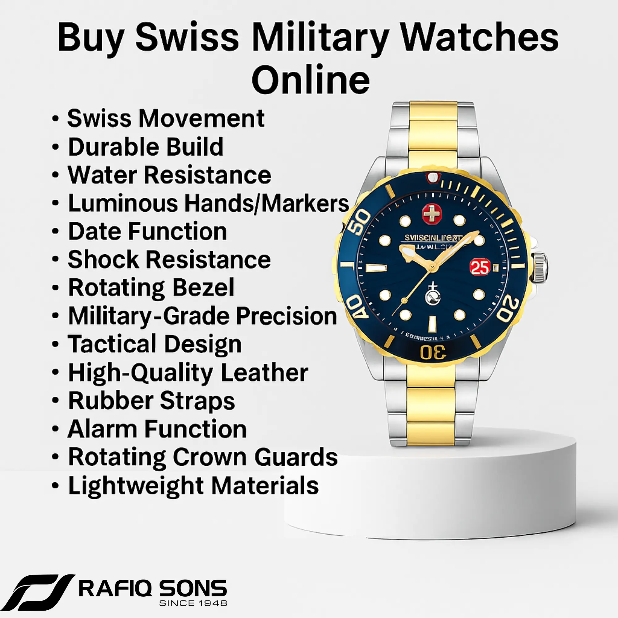Buy Swiss Military Watches Online