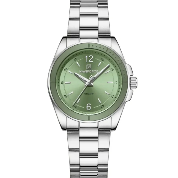 NaviForce NF5062L-CH-GRN Women Band Men Watch