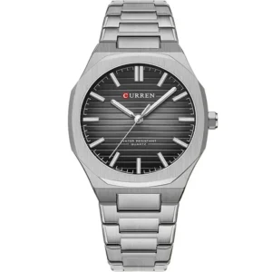 Curren 8456G-CH-BLK Metal Band Men Watch